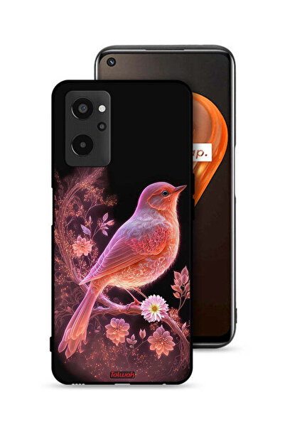 Tolwak Realme 9i 4G Protective Case Cover Cute Bird Art