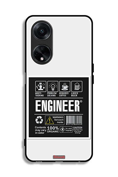 Tolwak غطاء حماية لهاتف Oppo A1 5G - ملصق مهندس