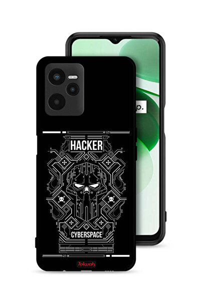 Tolwak Realme C35 Protective Case Cover Cyberspace