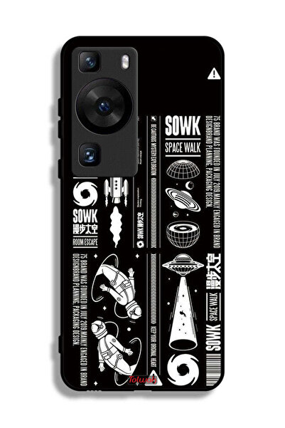 Tolwak غطاء حماية لهاتف Huawei P60 ملصق Sowk Space Walk