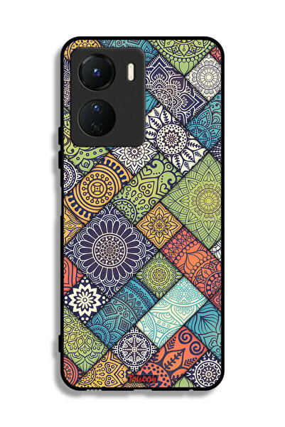 Tolwak غطاء حماية لهاتف Vivo Y16 بنمط ماندالا