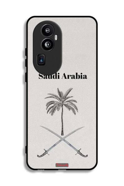 Tolwak غطاء حماية لهاتف أوبو رينو 10 برو بلس - لوحة فنية لعلامة المملكة العرب...