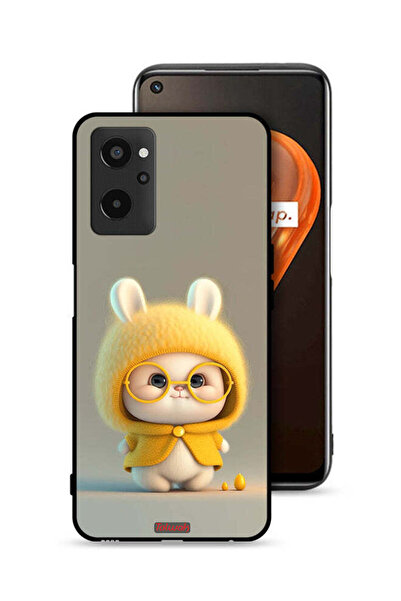 Tolwak غطاء حماية لهاتف Realme 9i 4G بتصميم أرنب صغير