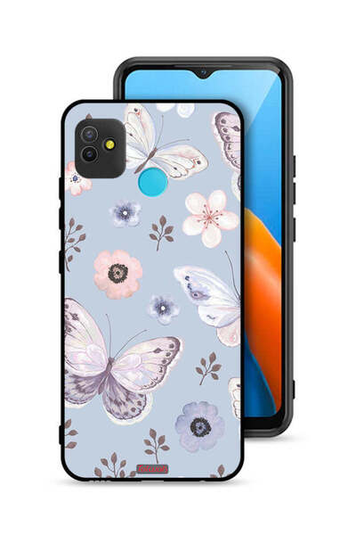 Tolwak Tecno Pop 5 Protective Case Cover Butterflies And Flowers