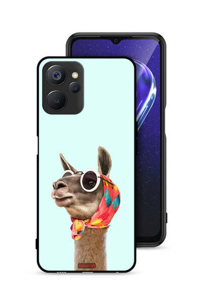 Tolwak غطاء حماية لهاتف Realme 9i 5G بتصميم جمل أنيق ولطيف