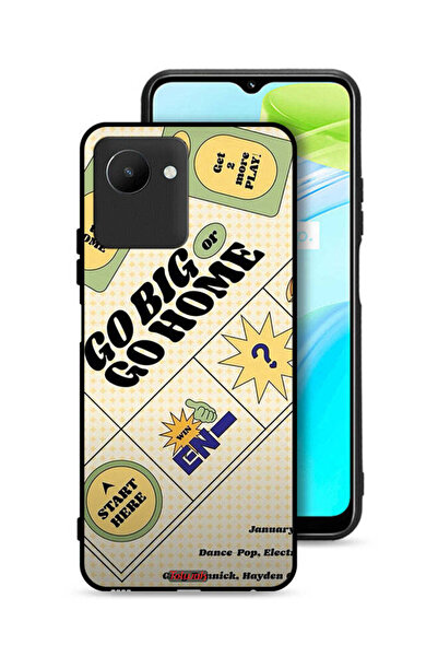 Tolwak Realme C30s Protective Case Cover Go Big Or Go Home