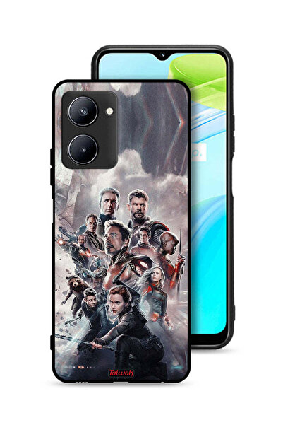 Tolwak Realme C33 Protective Case Cover Avengers
