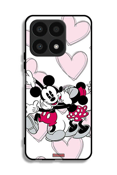 Tolwak غطاء حماية لهاتف Honor X8a بتصميم عناق ميكي ماوس