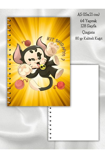 daily notebook Kit Brawl Stars Unlined School Notebook,64 Sheets Spiral A5 Medium Size (14X21 cm) Size