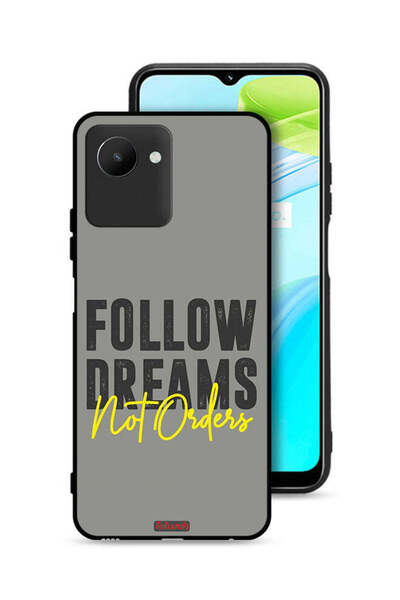 Tolwak غطاء حماية Realme C30s اتبع الأحلام وليس الأوامر
