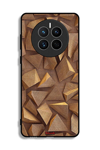 Tolwak غطاء حماية لهاتف هواوي ميت 50 إي - قطع خشبية فنية