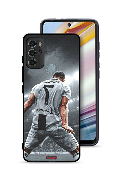 Tolwak غطاء حماية لهاتف موتورولا موتو جي 60 إس بشعار كريستيانو رونالدو