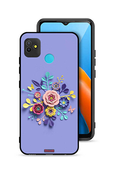 Tolwak Tecno Pop 5 Protective Case Cover Flowers Art
