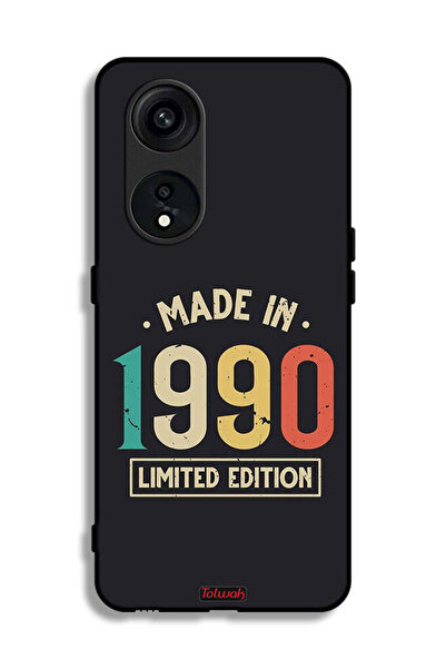 Tolwak غطاء حماية لهاتف Oppo Reno 8T 5G، إصدار محدود، صنع عام 1990