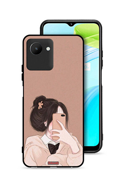 Tolwak غطاء حماية لهاتف Realme C30s لالتقاط صورة سيلفي