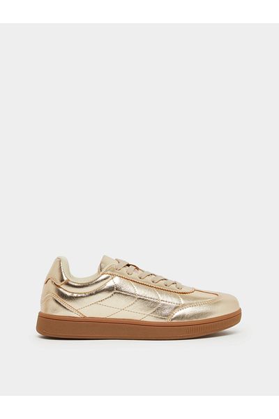Styli Retro Sole Lace Up Sneakers
