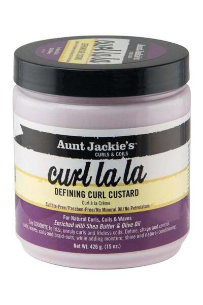 Aunt Jackie's كريم تجعيد الشعر من عمة جاكي | كريم للتحكم في تجعيد الشعر بزبدة الشيا وزيت الزيتون - ٤٢٦ غرام