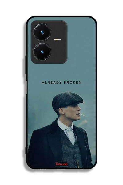 Tolwak غطاء حماية لهاتف Vivo Y22s مكسور بالفعل