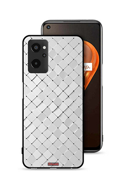Tolwak Realme 9i 4G Protective Case Cover Tiles Texture