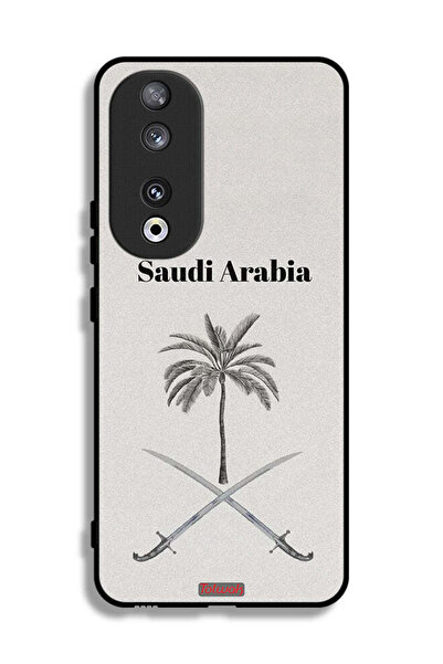 Tolwak غطاء حماية لهاتف Honor 90 بشعار المملكة العربية السعودية