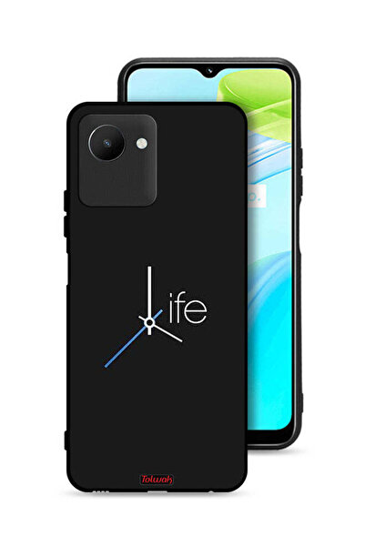 Tolwak غطاء حماية Realme C30s Life Clock