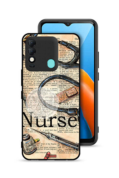 Tolwak غطاء حماية لهاتف Tecno Spark 8 - أدوات التمريض العتيقة