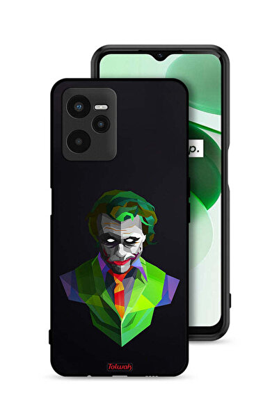 Tolwak Realme C35 Protective Case Cover Joker Abstract Art