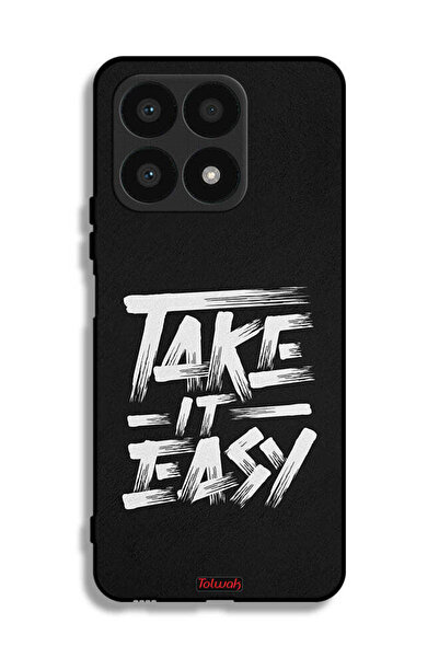 Tolwak غطاء حماية لهاتف Honor X8a - Take It Easy