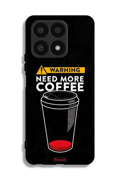 Tolwak غطاء حماية لهاتف Honor X8a - هل تحتاج إلى المزيد من القهوة؟