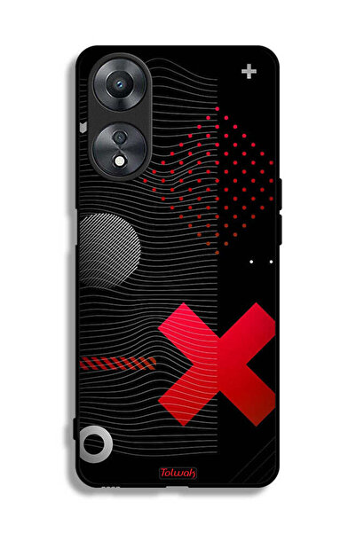 Tolwak غطاء حماية لهاتف Oppo A58 5G بعلامة الصليب