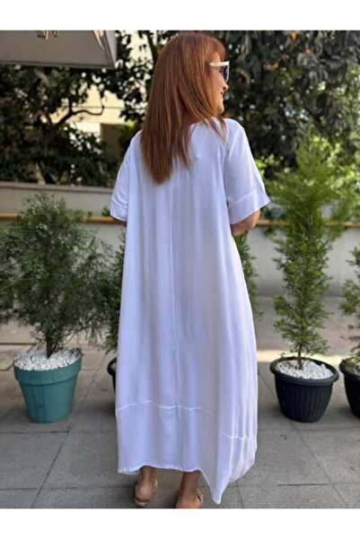 DenizEge Marlon Dress White