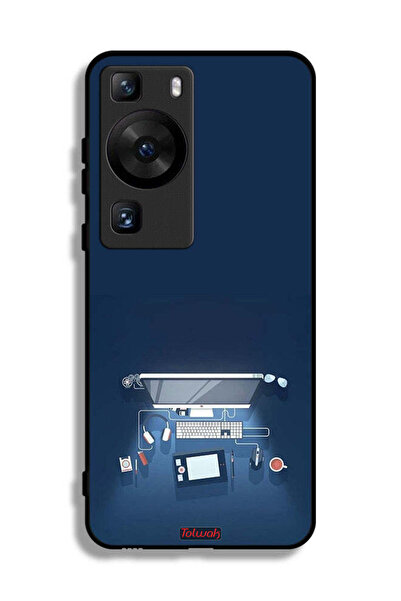 Tolwak غطاء حماية لجهاز هواوي بي 60 - فن مكتب الكمبيوتر