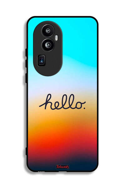 Tolwak غطاء حماية لهاتف Oppo Reno10 Pro Plus - مرحباً
