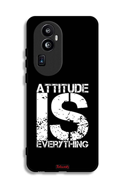 Tolwak غطاء حماية لهاتف Oppo Reno10 Pro Plus - Attitude Is Everything