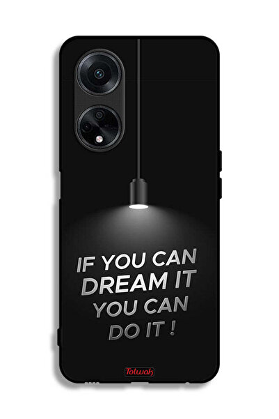 Tolwak غطاء حماية لهاتف Oppo A98 5G إذا كنت تستطيع أن تحلم به، يمكنك تحقيقه