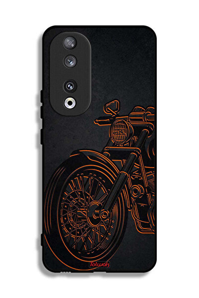 Tolwak Honor 90 Protective Case Cover Vintage Bike