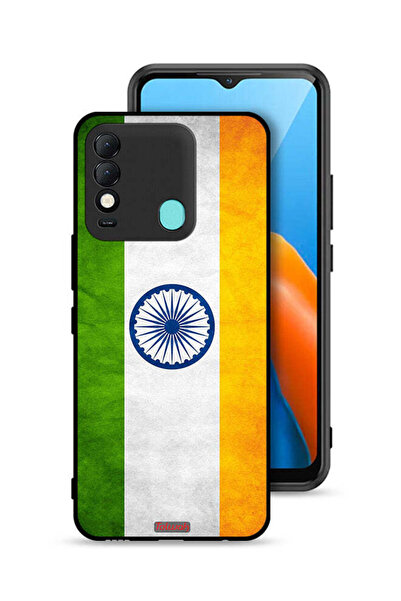 Tolwak غطاء حماية لهاتف Tecno Spark 8 بعلم هندي مضيء