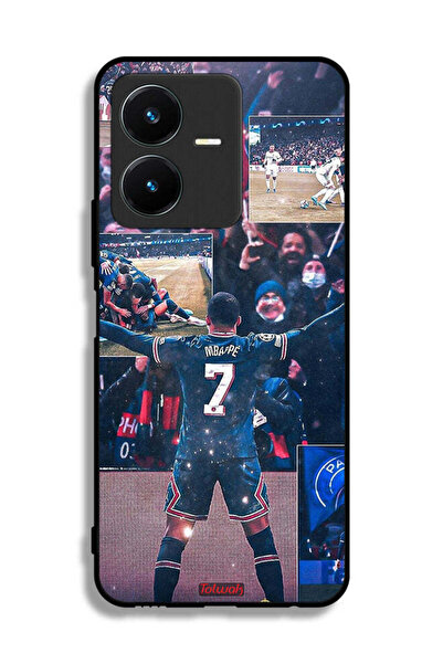 Tolwak غطاء حماية لهاتف Vivo Y22 Mbappy