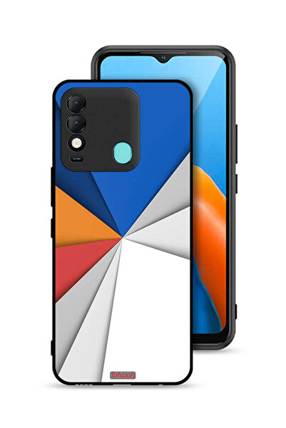 Tolwak مادة غطاء الحماية لهاتف Tecno Spark 8 تتوافق مع الفن التجريدي