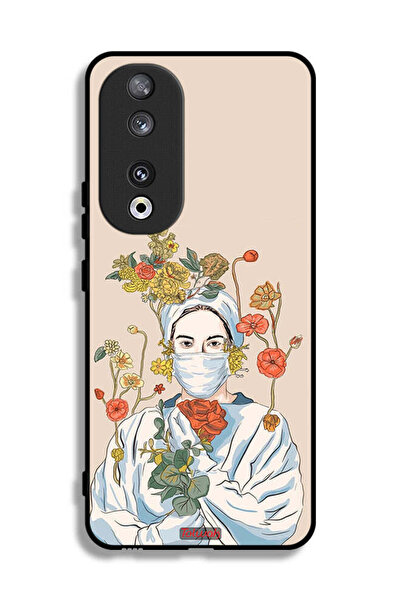 Tolwak غطاء حماية لهاتف Honor 90 بتصميم ممرضة فنية