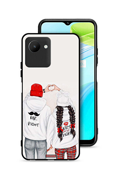 Tolwak غطاء حماية Realme C30s يمينًا ويمينًا دائمًا