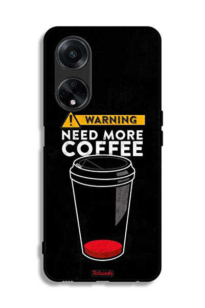 Tolwak Oppo A1 5G Protective Case Cover Need More Coffee