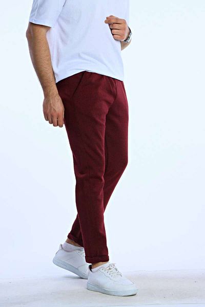 Benim Denim Pike Jogger Pants Burgundy