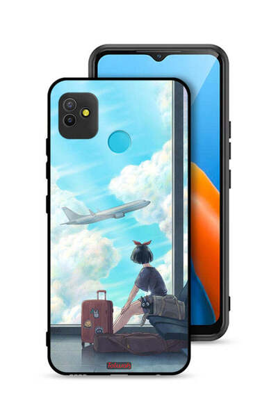 Tolwak غطاء حماية لهاتف تكنو بوب 5 بتصميم فني للسفر