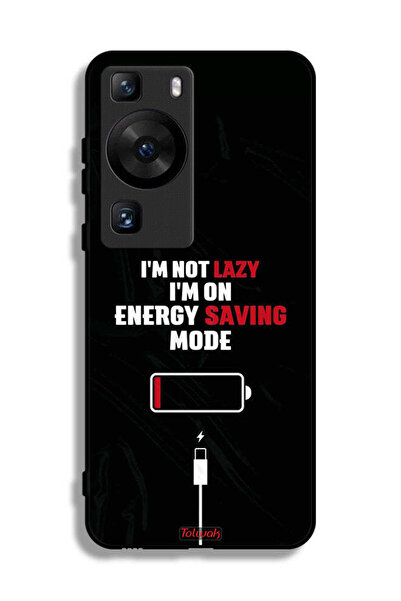 Tolwak غطاء حماية لهاتف هواوي بي 60 برو - أنا لست كسولاً، أنا في وضع توفير ال...