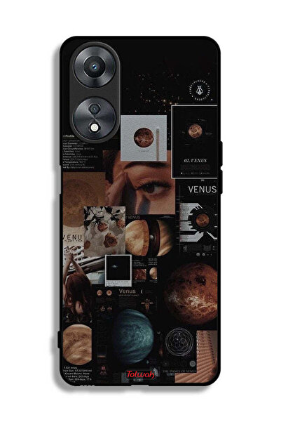 Tolwak غطاء حماية لهاتف Oppo A58 5G بتصميم فينوس آرت