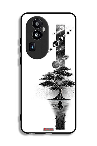 Tolwak غطاء حماية Oppo Reno10 Pro Plus بتصميم فن الأرض والفضاء