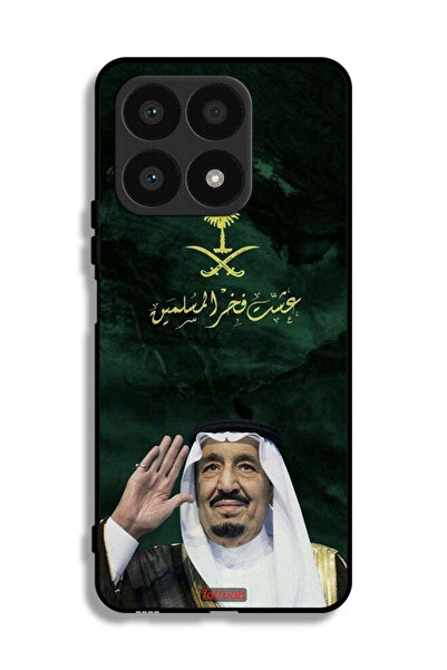 Tolwak غطاء حماية لهاتف Honor X8a الملك سلمان فخر المسلمين