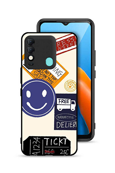Tolwak غطاء حماية لهاتف Tecno Spark 8 مع ملصق نقل سريع مجاني