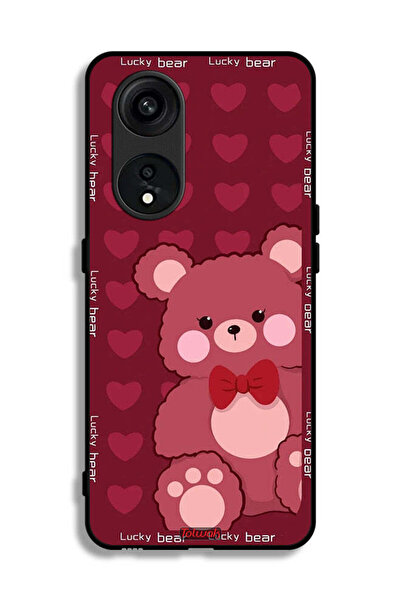 Tolwak Oppo Reno 8T 5G Protective Case Cover Lucky Bear